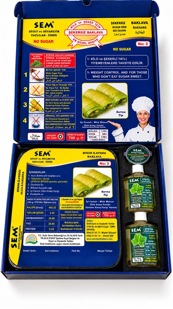 SEM Şekersiz Baklava