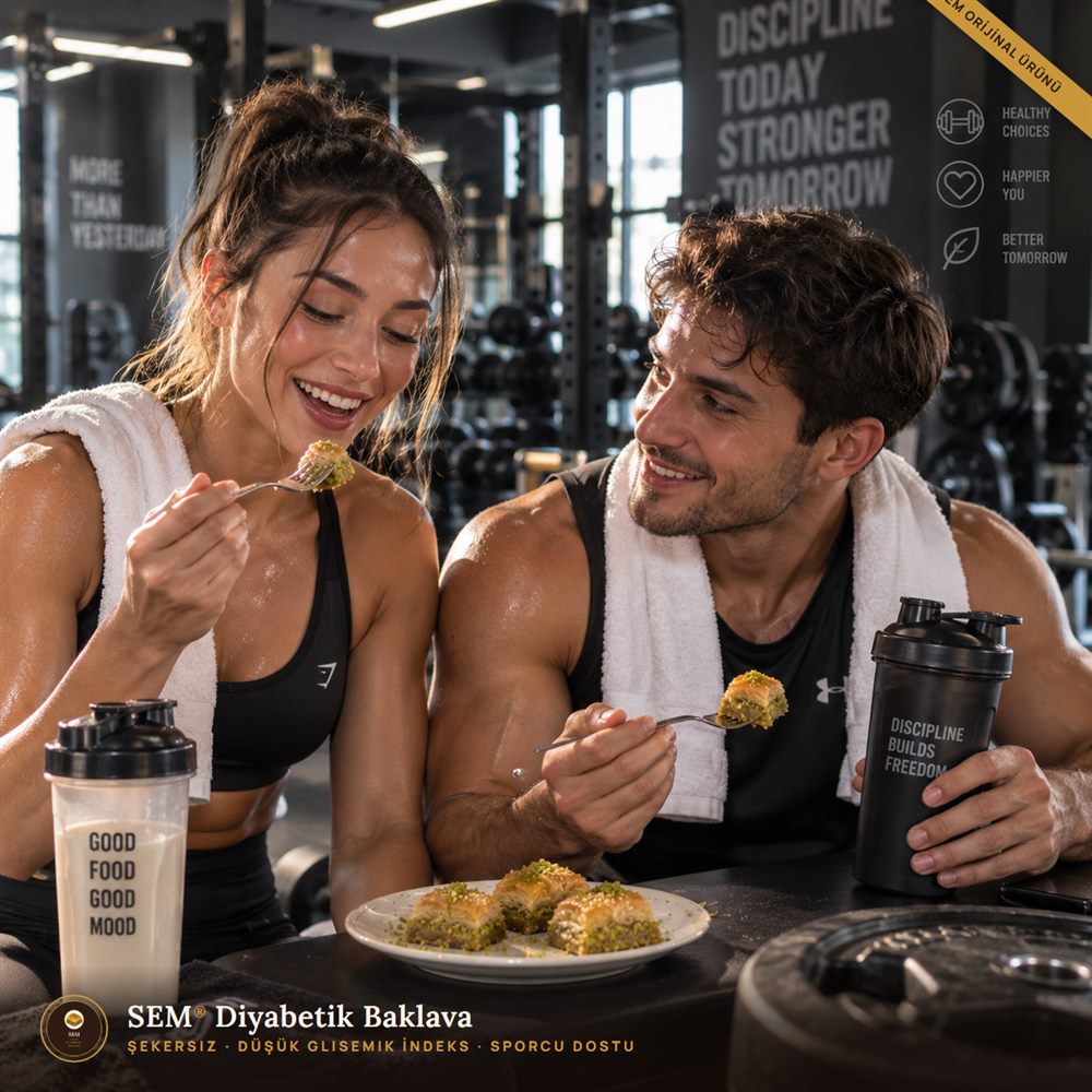 Spor yapanlar için SEM Diyet Baklava